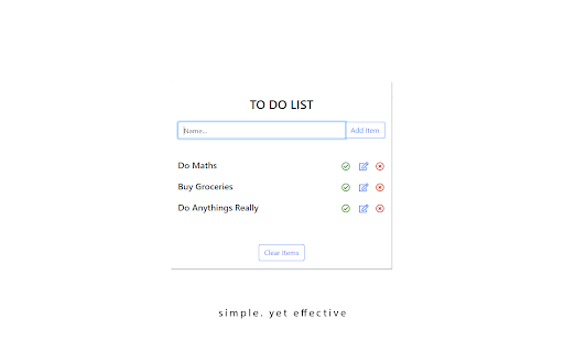 TO DO LIST