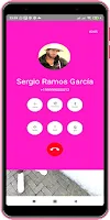 Sergio Ramos Fake Video Call Screenshot