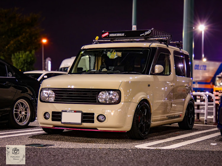 キューブのいつもイイネ&コメントありがとうございます🙇‍♂️・海老名ナイトMT・家に帰るまでが遠足・遅くまでありがとうございましたに関するカスタム事例の投稿画像6枚目
