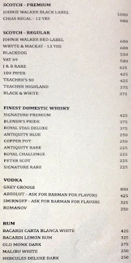 Nostradamus Bar & Lounge menu 5