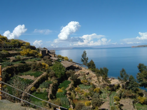 Una terrazza sul lago di lana