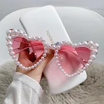 Glitter Frame Pink Lens