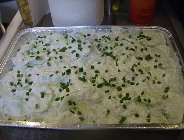 Sour Cream & Chive Cucumbers_image