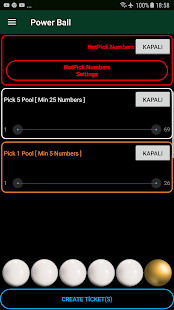 PowerBall Smart Guess - náhled