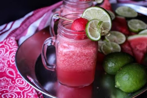 Frozen Watermelon Margarita