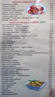 Chinaar menu 5