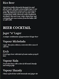 Vapour Pub & Brewery menu 3