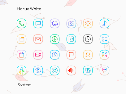 Horux White – Icon Pack v2.2 [pago] 1