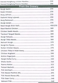 Royal Rasoi menu 6