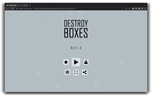 Destroy Boxes játék  Shooting Game