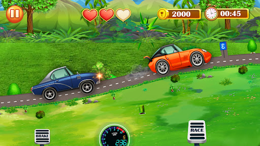 Screenshot Hill Climb Car Racer-Car Game