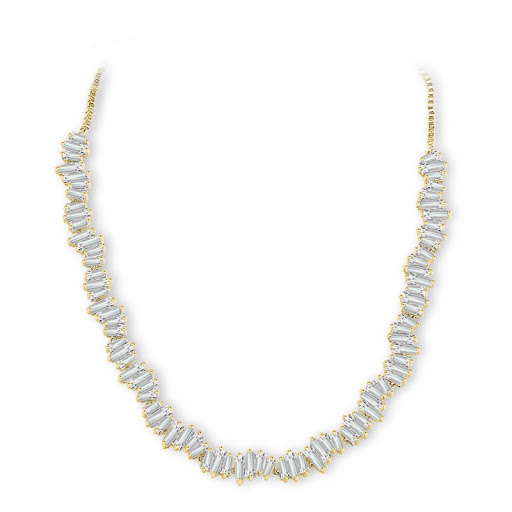 Title 7, Womens Fashion Zircon Crystal Diamond Clavicle...