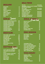 Kuttanad Restaurant menu 3