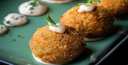 Mushroom Parmesan Croquetas