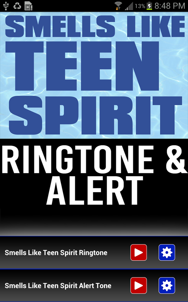 Smells Like Teen Spirit Tone Screen 1