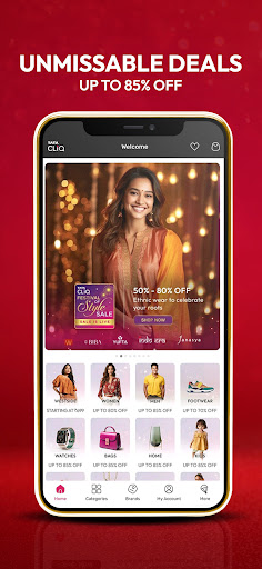 Screenshot Tata CLiQ Online Shopping App