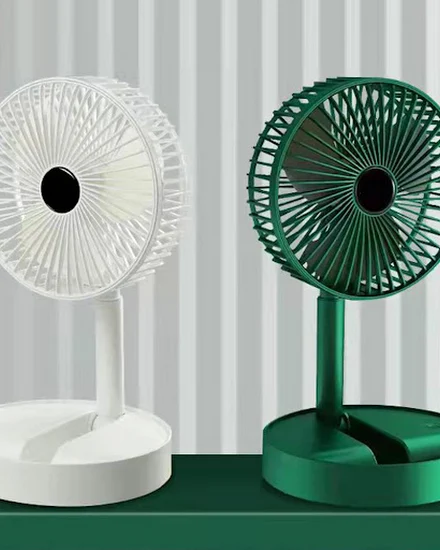 Air Conditioner Cooling Fan Foldable Desktop Electric Fan... - 3