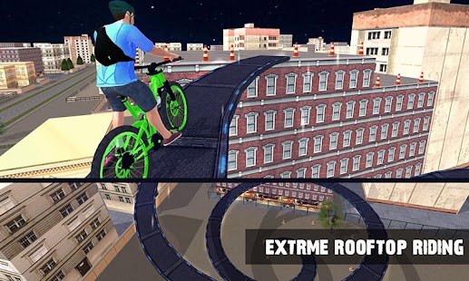 Rooftop BMX Bicycle Stunts 2.2 APK + Mod (Unlimited money) for Android