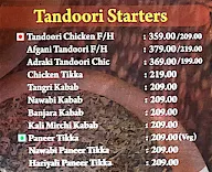 Madras Rasoi menu 2