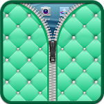 Diamond Zipper Lock Screen Apk