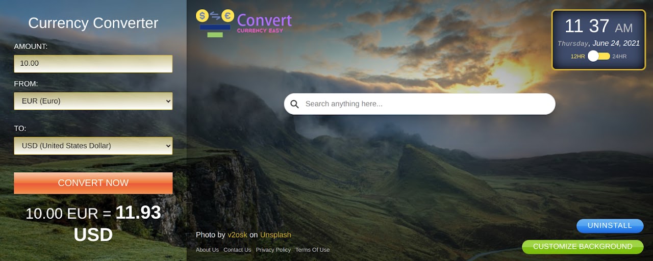 Convert Currency Easy Extension Preview image 2