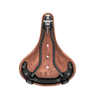 Brooks B17 Short Saddle - Steel Antique Brown alternate image 1