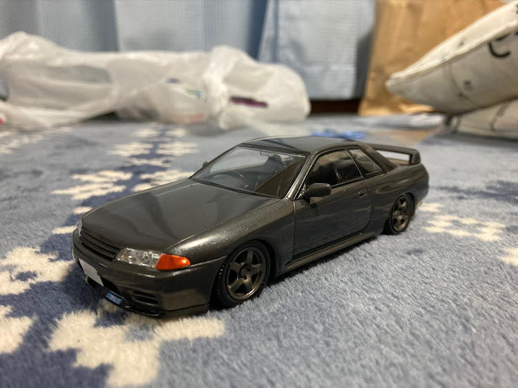 km.7200さんが投稿したプラモデル車・プラモデル好きと繋がりたい・プラモデル作り・プラモデル・プラモデルGTR32に関するカスタム事例の投稿画像3枚目