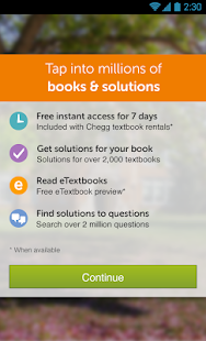 Download Chegg eTextbooks & Study Tools apk