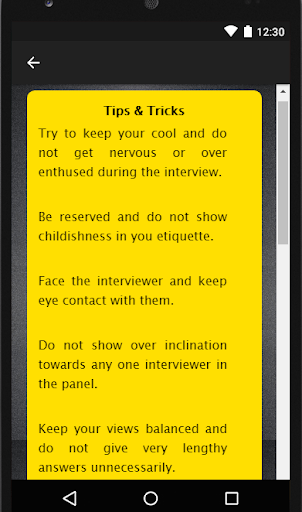 English Interview Preparation - Job Interview App