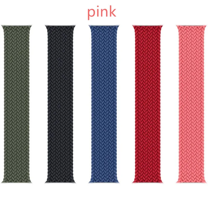 Bracelet en nylon tressé, résistant et confortable pour un ajustement sûr. Parfait pour activités quotidiennes et sportives.