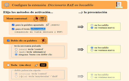 Diccionario RAE en bocadillo