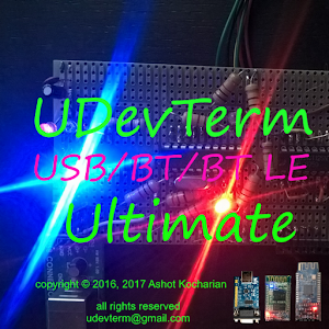 COM USB SPP Bluetooth Low Energy LE Terminal Modem