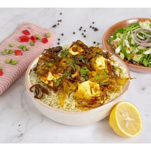 High Fiber Paneer Biryani with Brown Rice