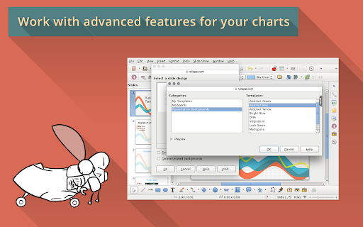 LibreOffice Impress on rollApp