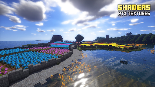 Screenshot Realistic Shader Mods for MCPE