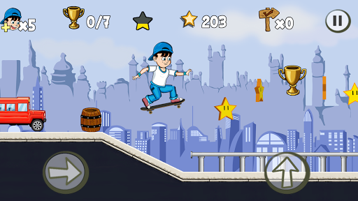 Skater Kid captures d'écran apk mod pirater preuve 1