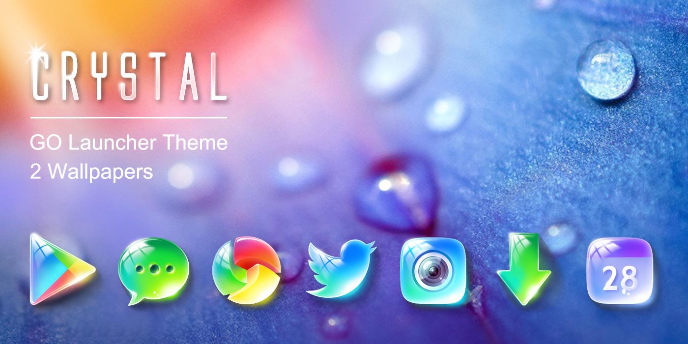 Crystal GO Launcher Theme Apl Android Di Google Play