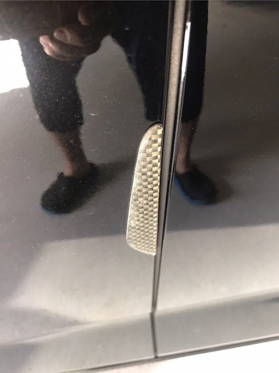 フリード+のハセプロマジカルカーボン・ドアプロテクターに関するカスタム事例の投稿画像2枚目