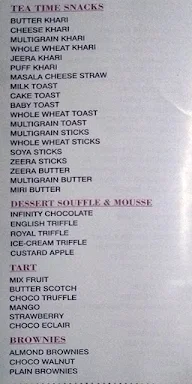 The Cakes N More menu 5