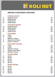 Koli Hut menu 5