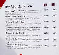 Rice Bowl Restaurant menu 2