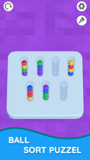 Screenshot Ball Sort 3D : Puzzle Game