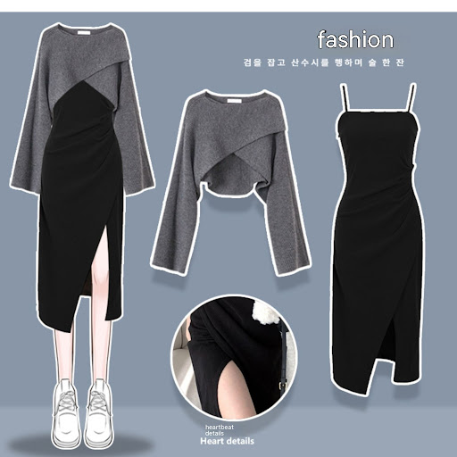 Title 1, Sweet and Spicy Style Womens Sweater Skirt Sui...