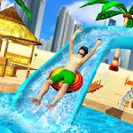 Cover Image of Herunterladen Uphill Water Slide Rush Racing Adventure  1.0 APK