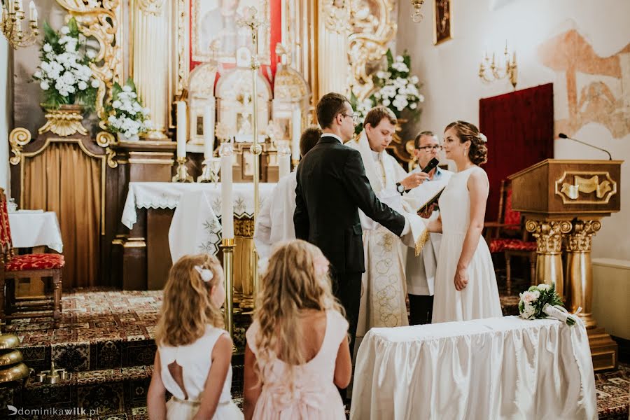 Fotógrafo de casamento Dominika Wilk (dominikawilk). Foto de 4 de dezembro 2018