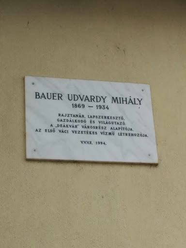 Bauer Udvardy Mihály