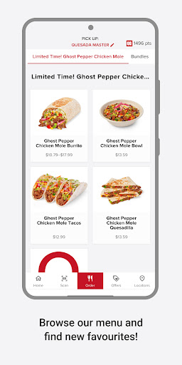 Screenshot Quesada Burritos & Tacos