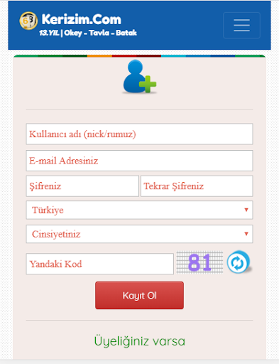 Okey Oyna Kerizim Okey Sohbet Okey İndir