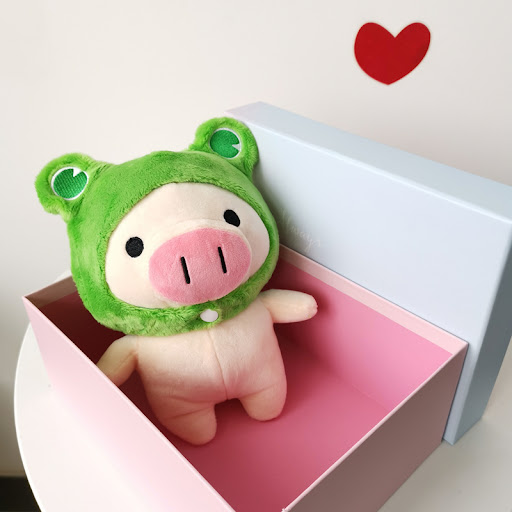 Title 4, Adorable piggy stuffed toy for gentle hugs, per...