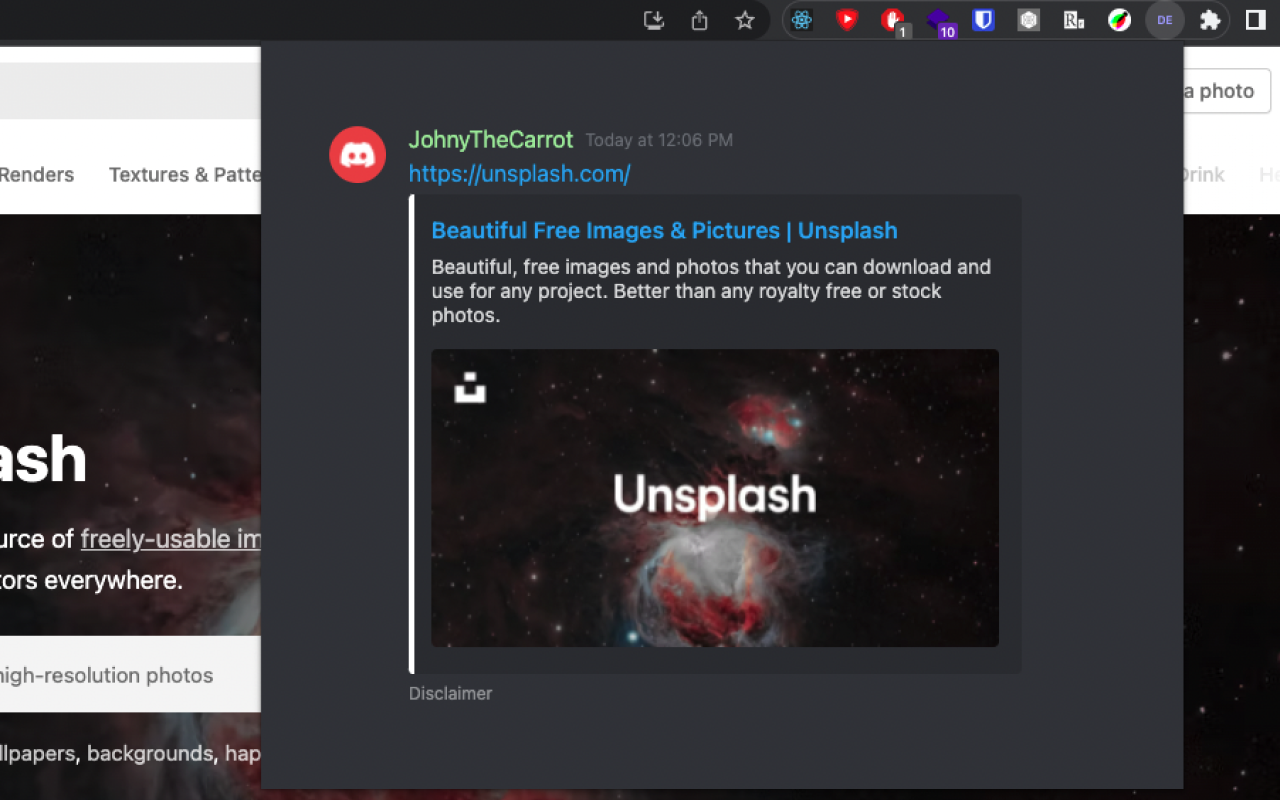 Discord Embeds Preview image 0